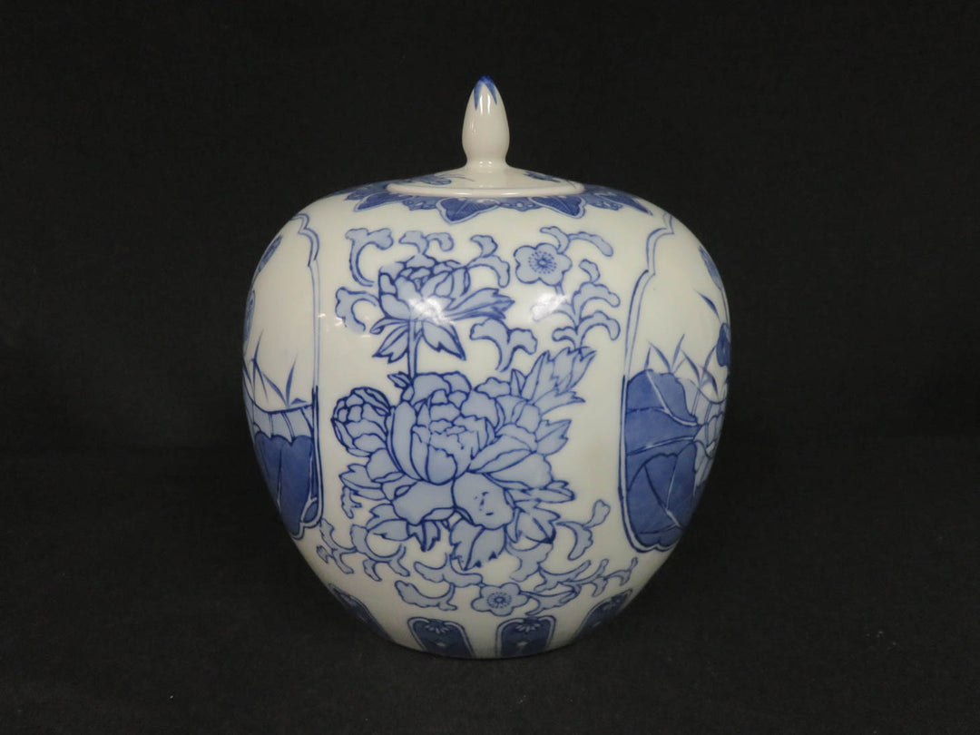 Blue and White Ginger Jar
