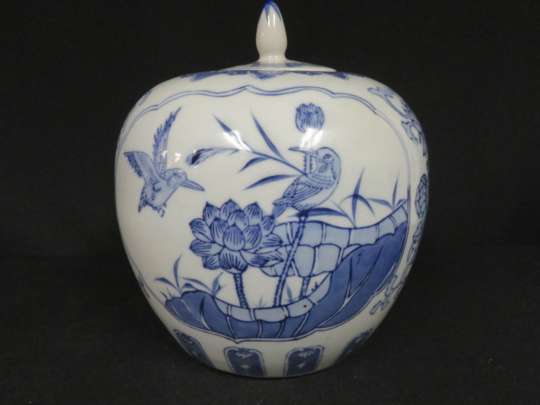 Blue and White Ginger Jar