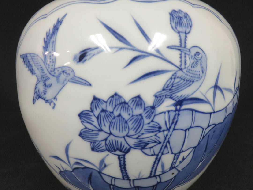Blue and White Ginger Jar
