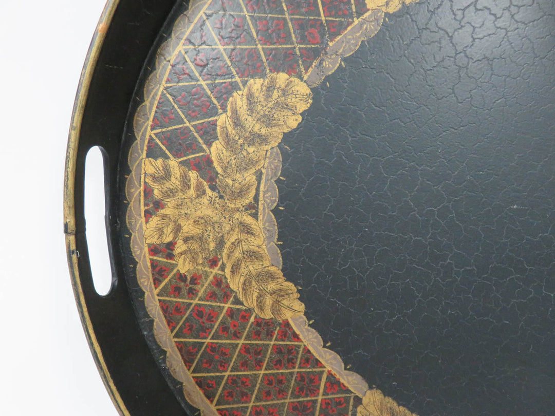 Hand Painted Oval Tray