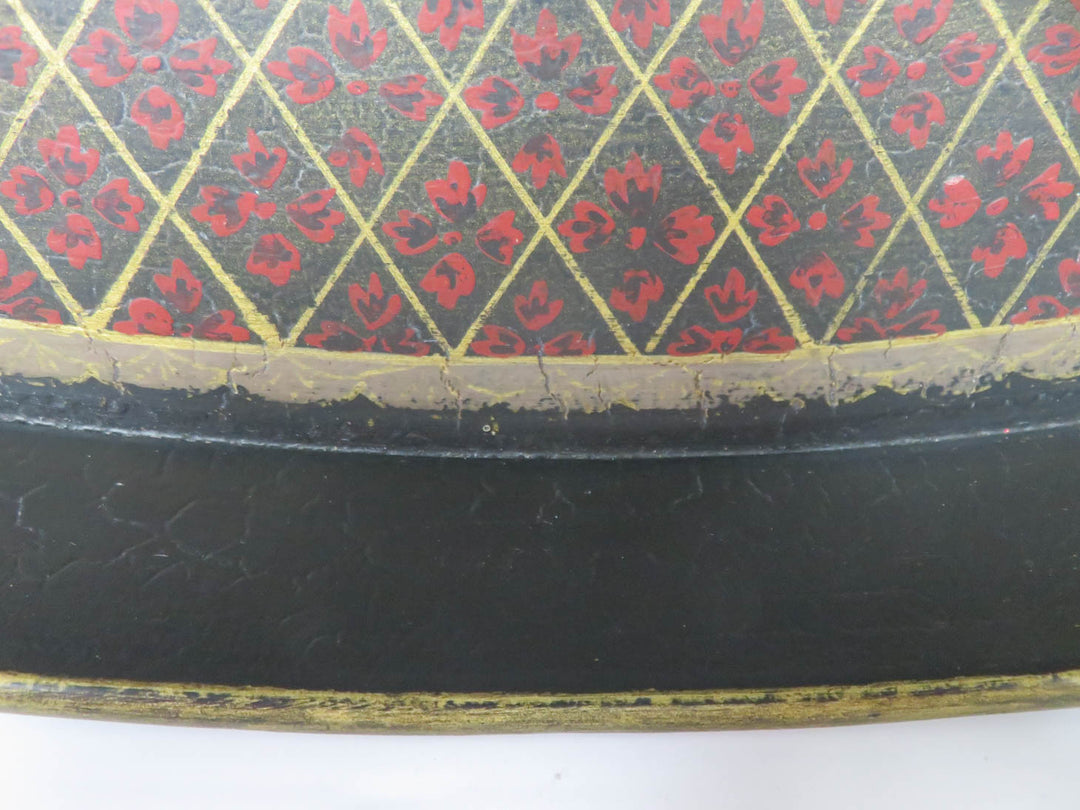 Hand Painted Oval Tray