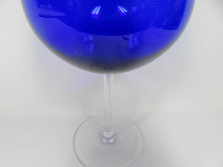 Blue Cobalt Wine Glasses