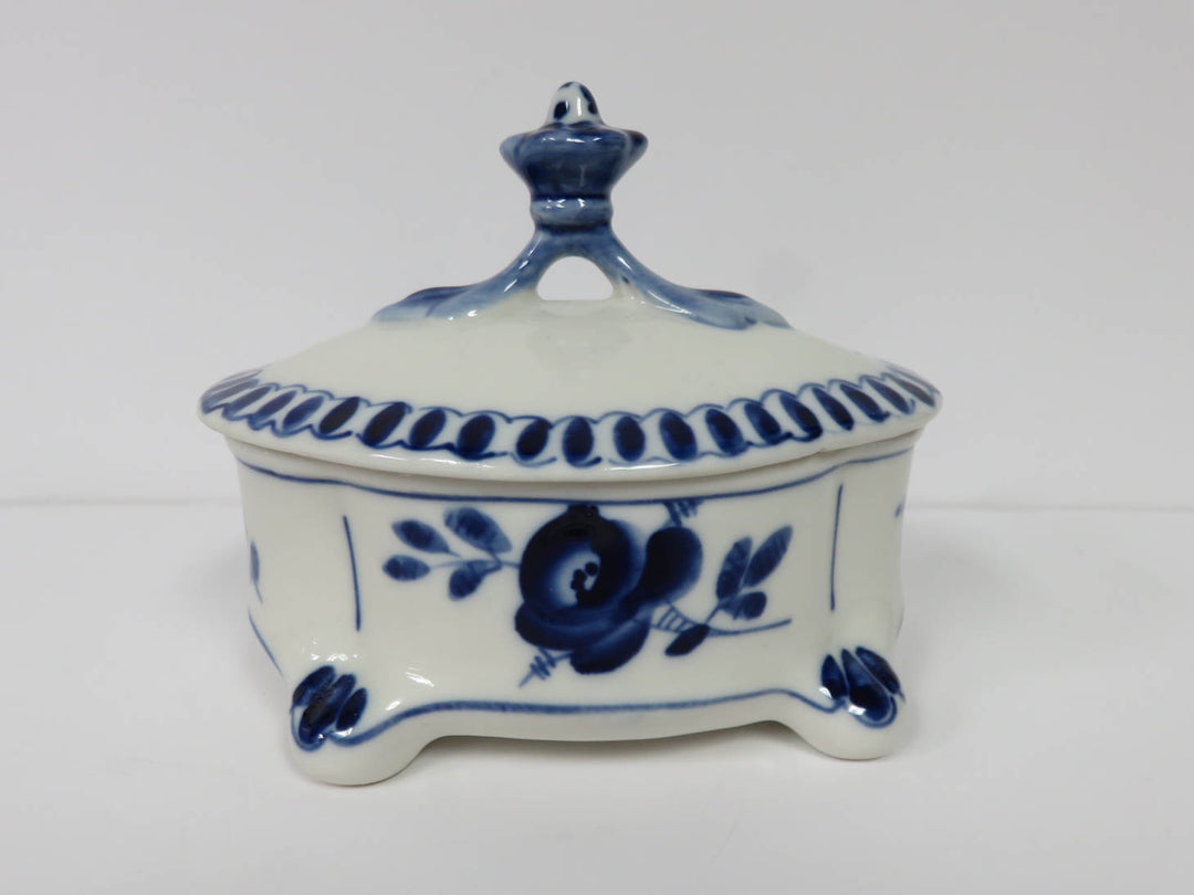 Gzhel Trinket Box