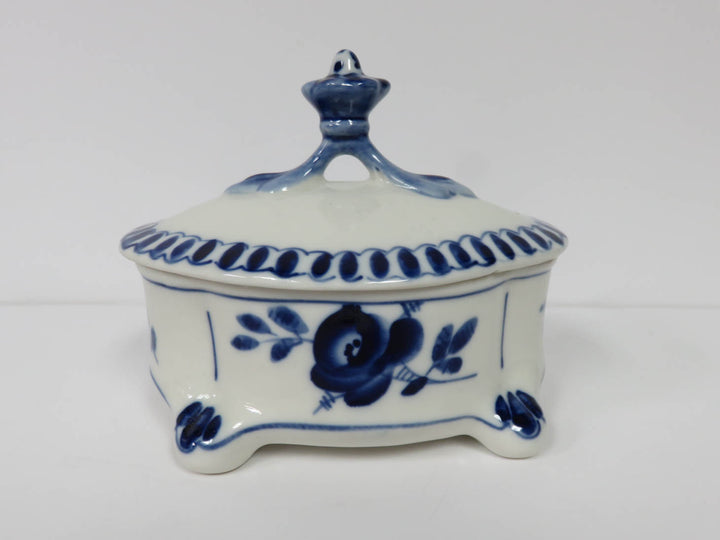 Gzhel Trinket Box