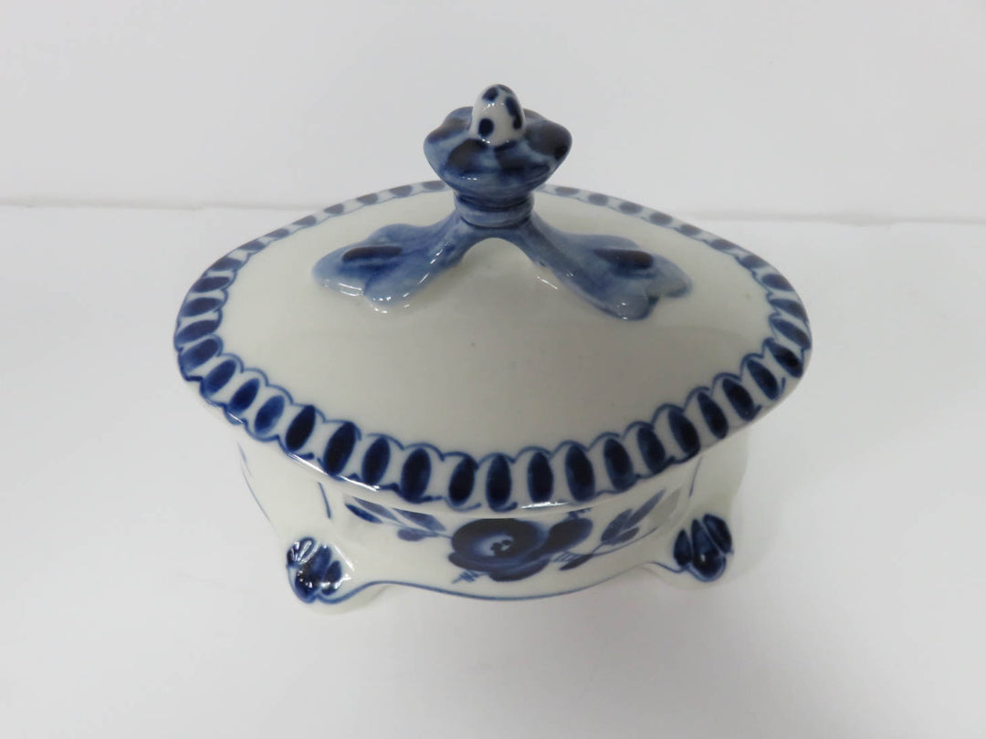 Gzhel Trinket Box