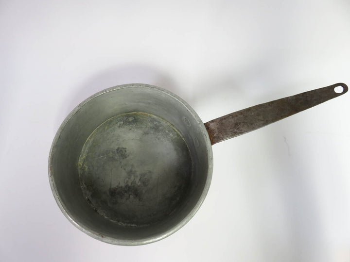 Antique Copper Lidded Pot