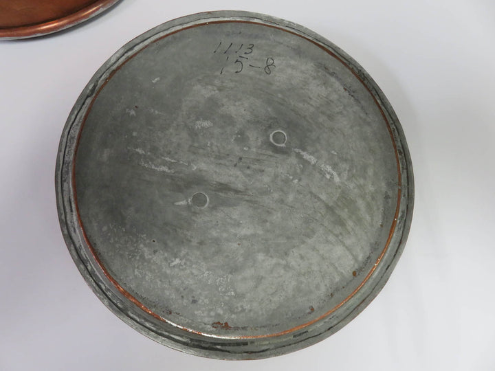 Antique Copper Lidded Pot