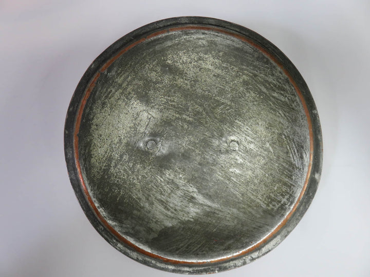 Antique Copper Lidded Pot