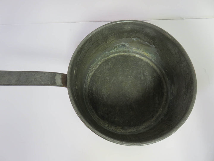 Antique Copper Lidded Pot