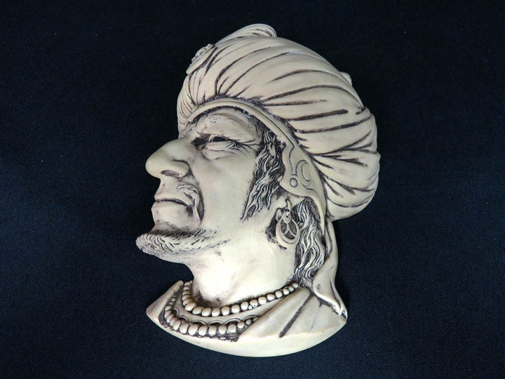 "Saracen" Chalkware Character