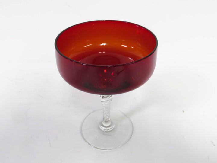 Ruby Champagne Coupes