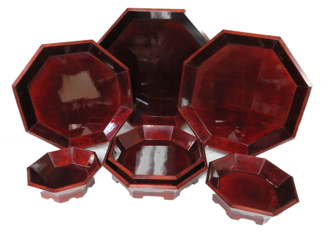 Decorative Korean Nesting Bowls