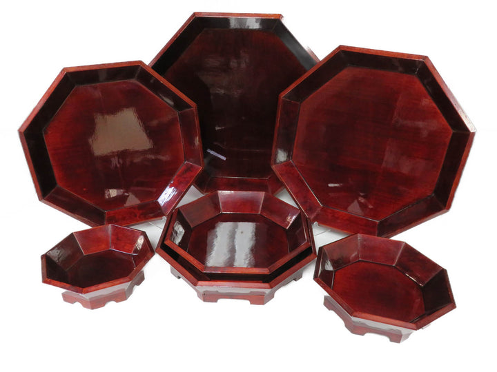 Decorative Korean Nesting Bowls