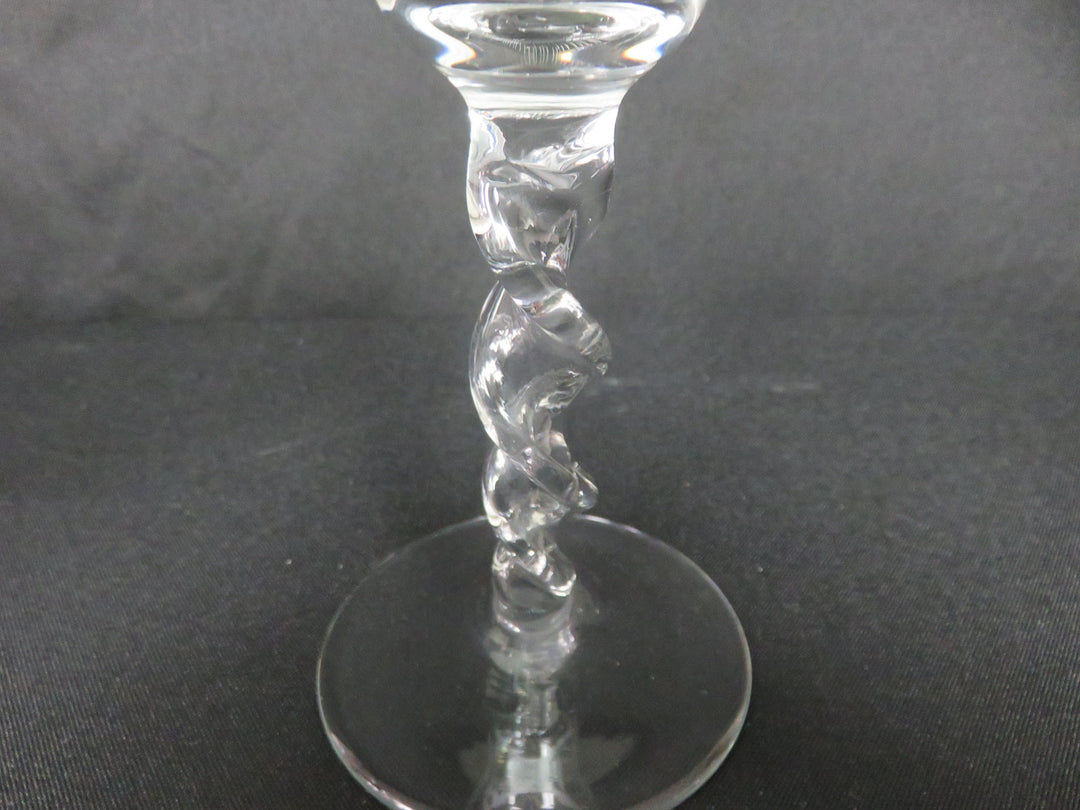 Murano Etched Wine Glasses