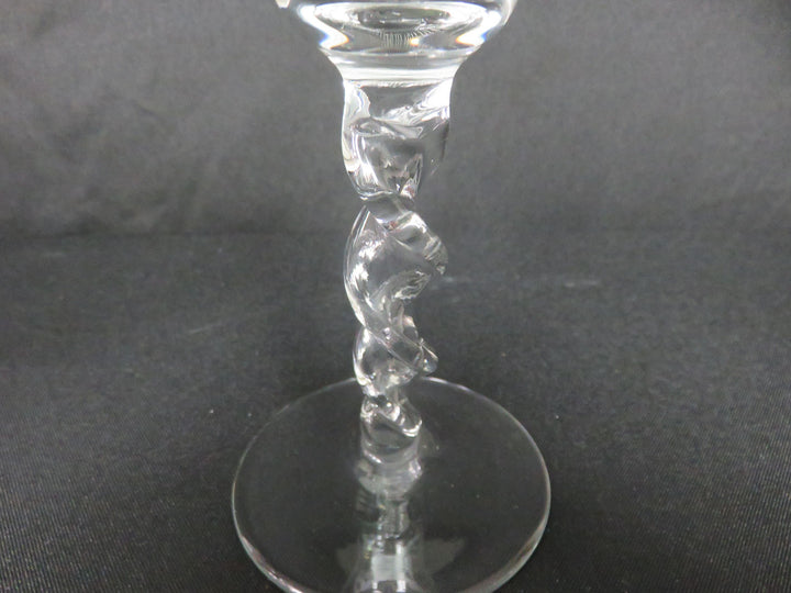 Murano Etched Wine Glasses