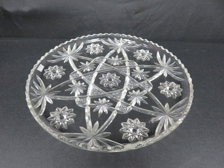 Clear Glass Platter