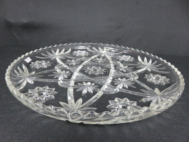Clear Glass Platter