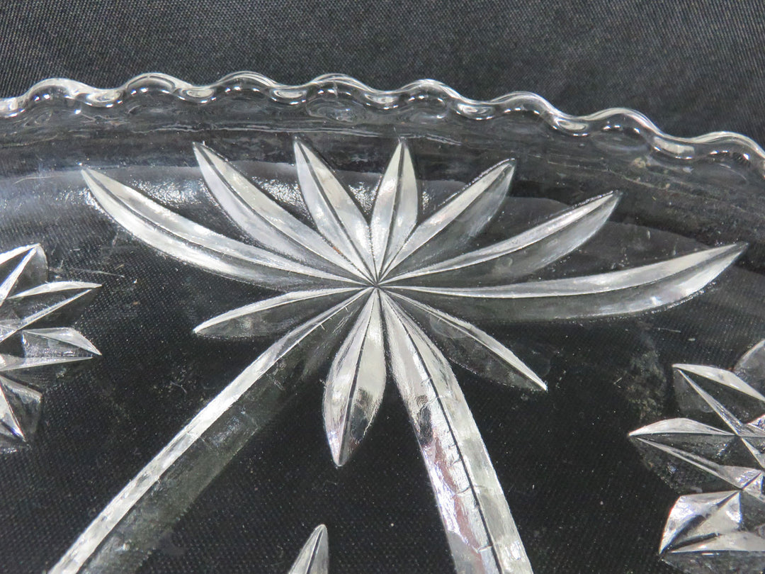 Clear Glass Platter