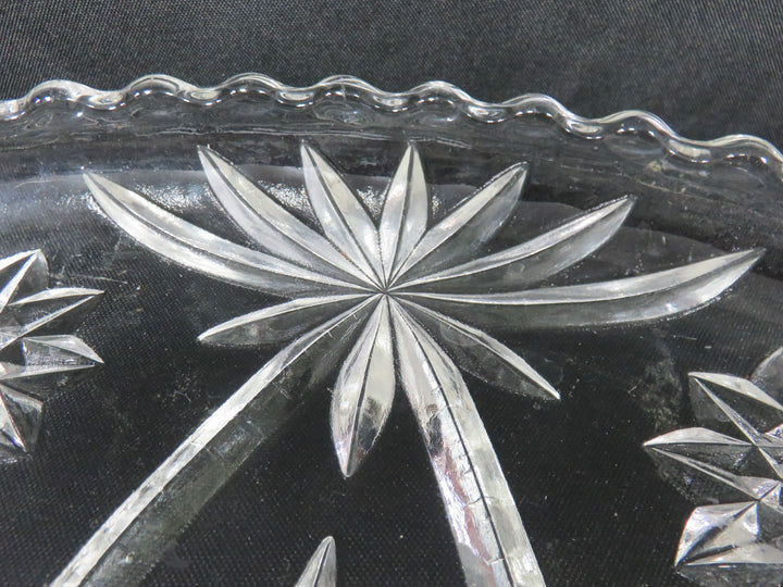 Clear Glass Platter