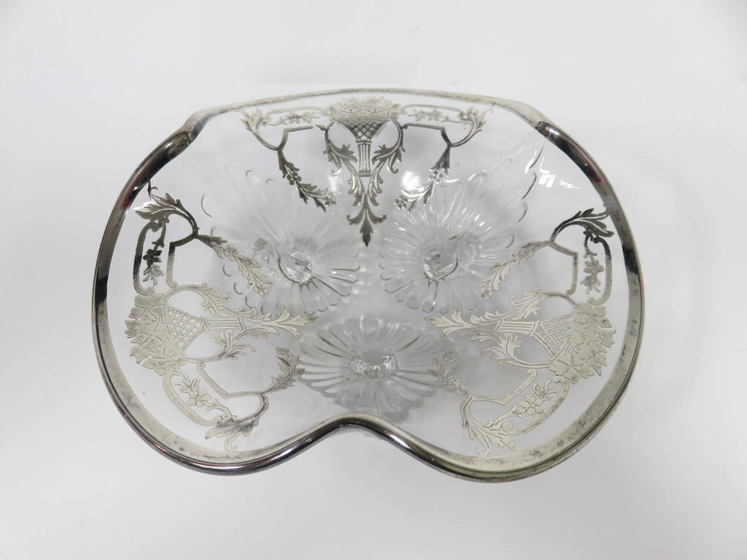 Sterling Overlay Dish