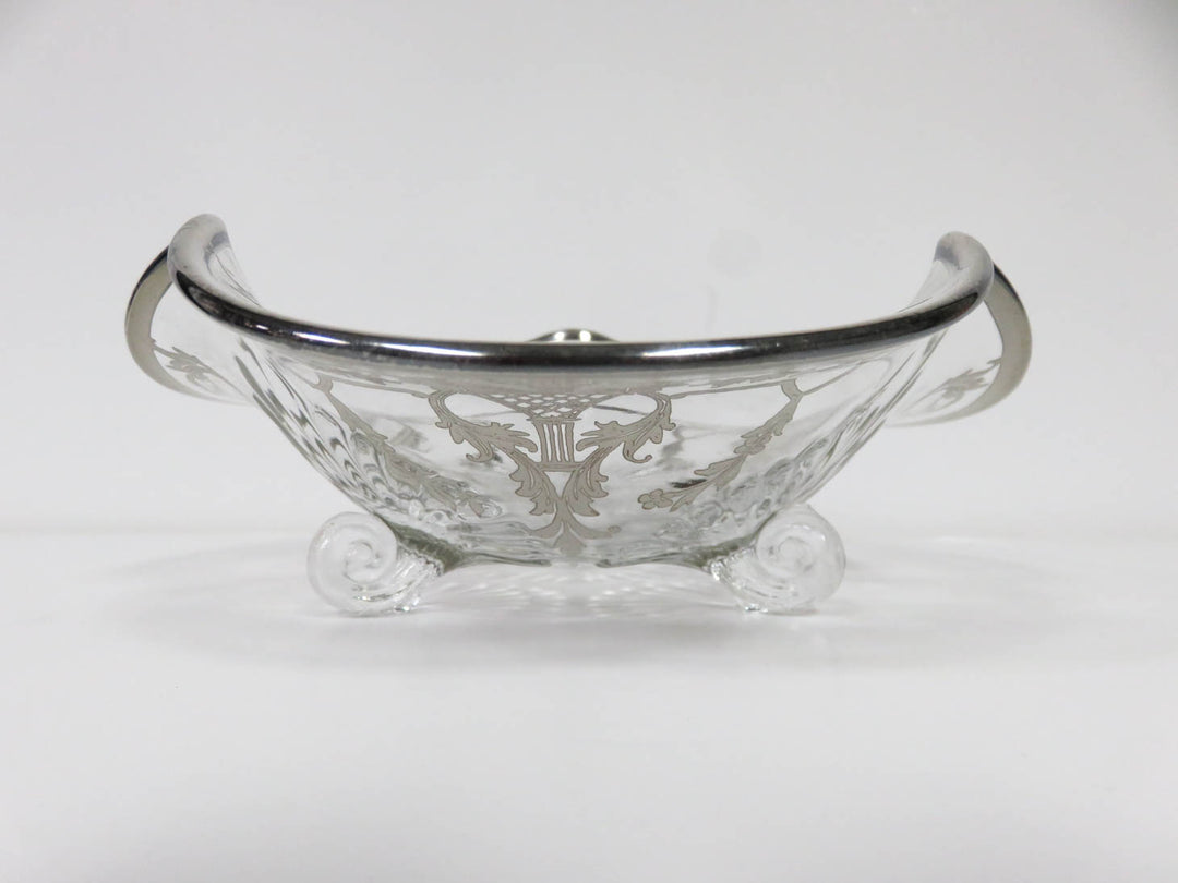Sterling Overlay Dish