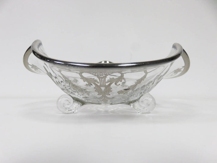 Sterling Overlay Dish