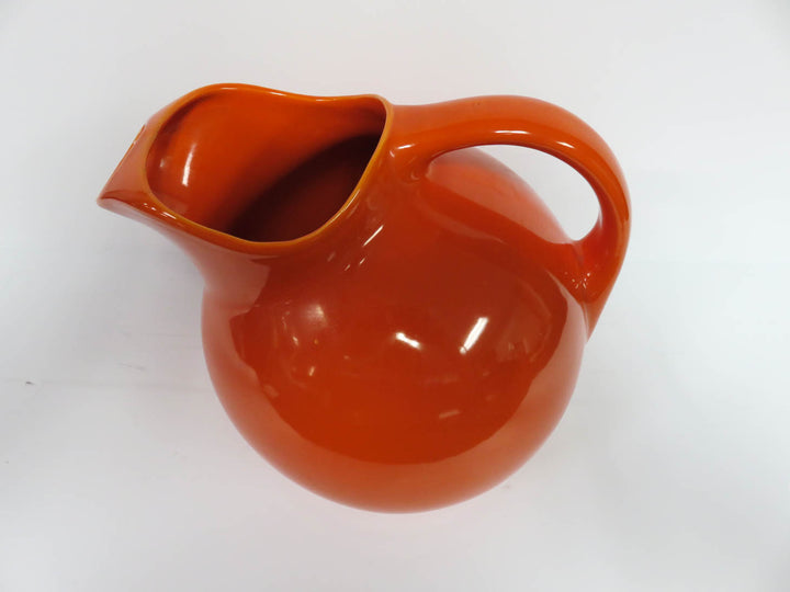 Homer Laughlin Orange Pitcher