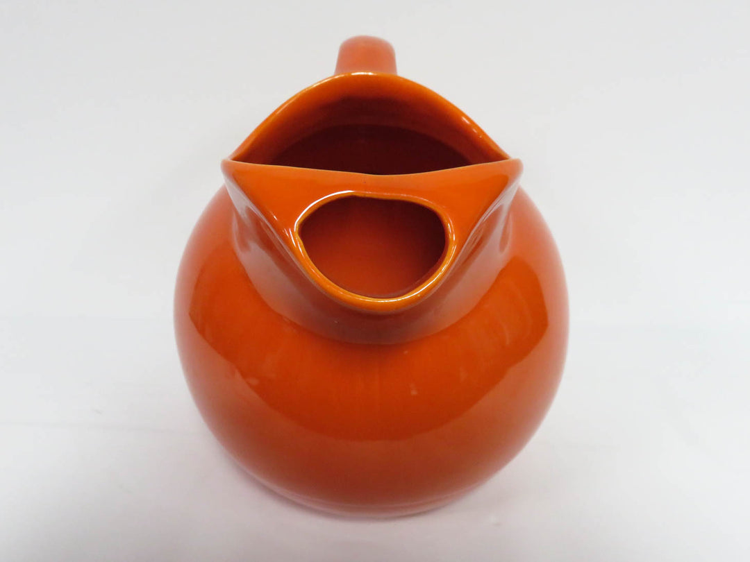 Homer Laughlin Orange Pitcher