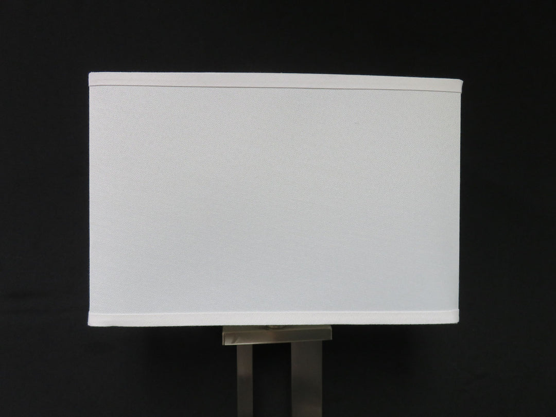 Silver Brushed Metal Lamp