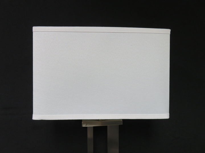 Silver Brushed Metal Lamp