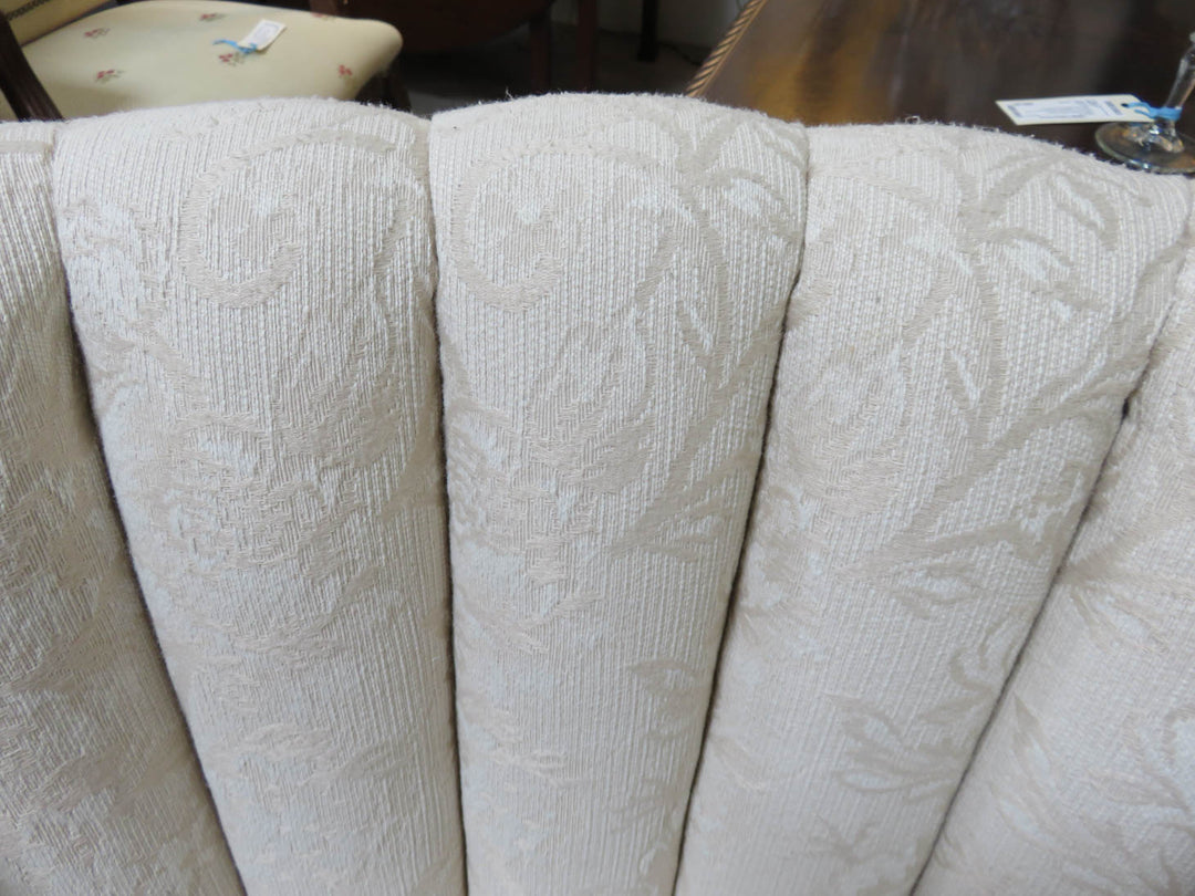 Vintage Channel Back Wingback Chair