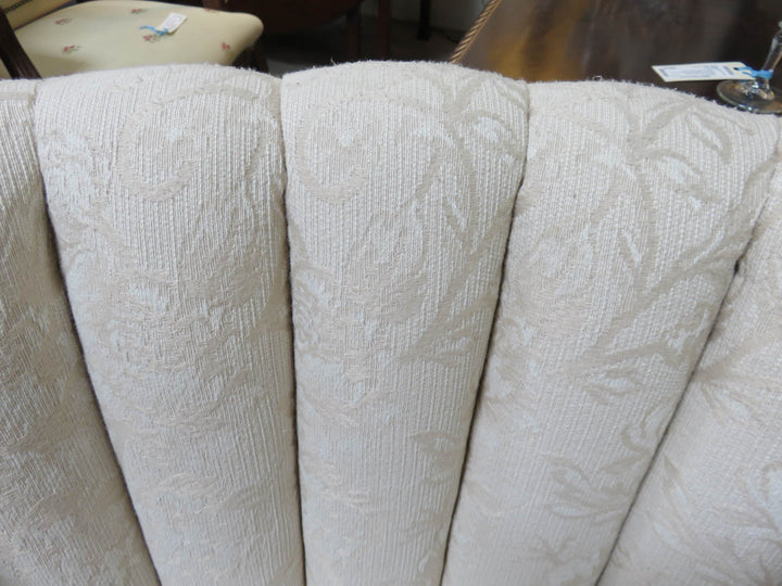 Vintage Channel Back Wingback Chair
