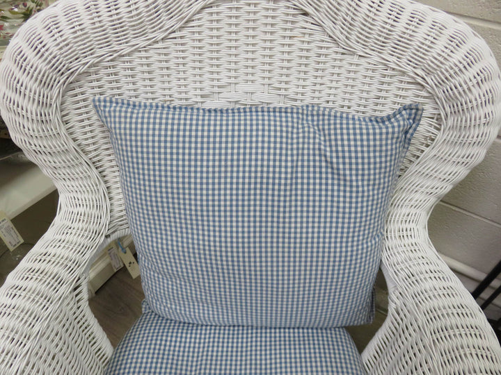 White Wicker Rocking Chair