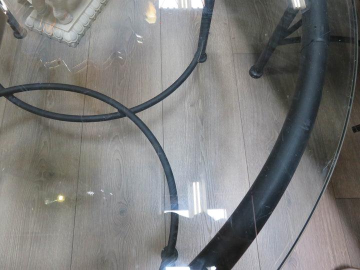 Wrought Iron Porch Occasional Table