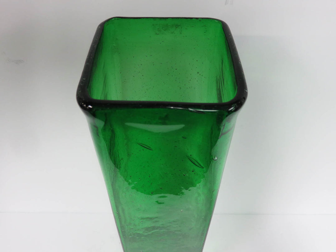 Tall Green Vase