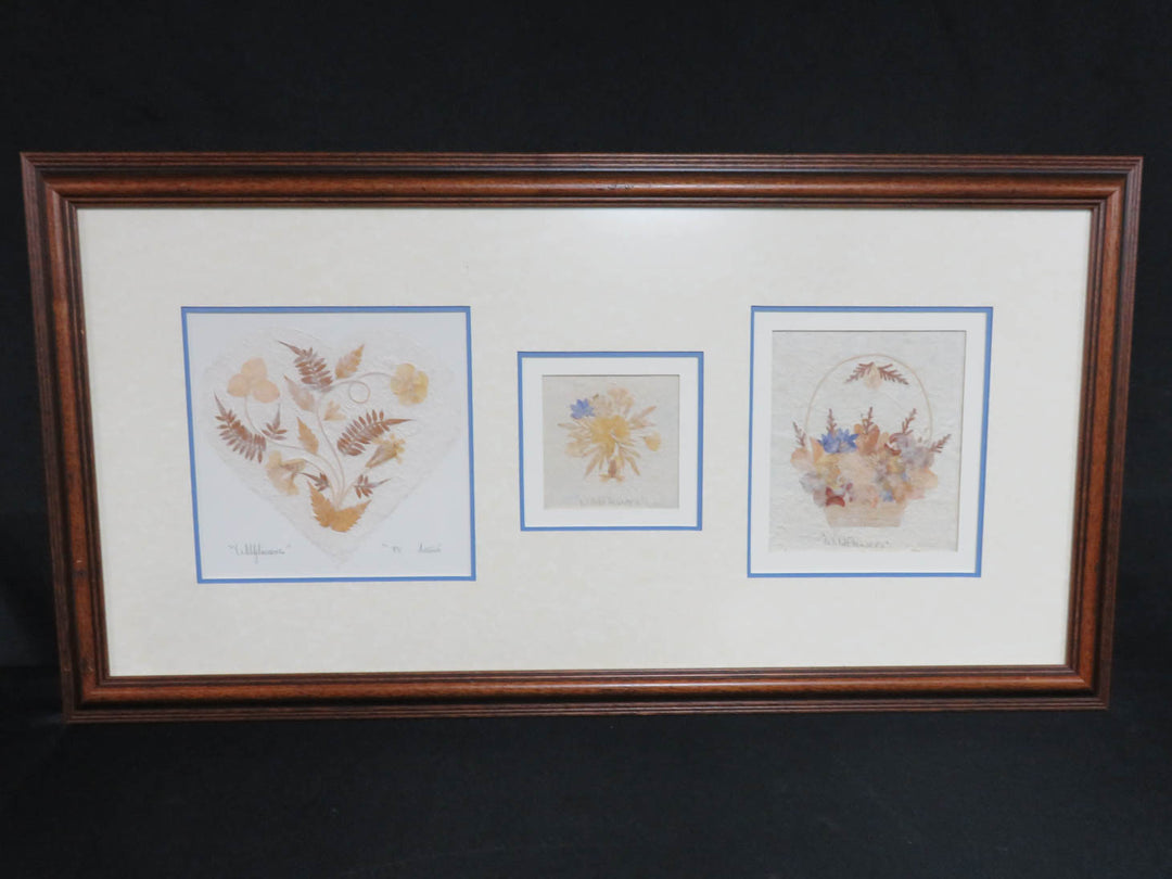 Original Pressed Wildflowers