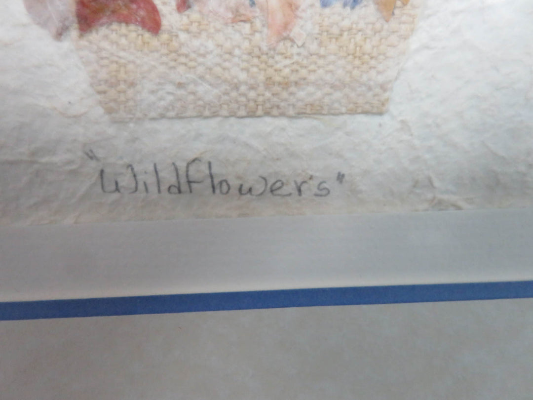 Original Pressed Wildflowers
