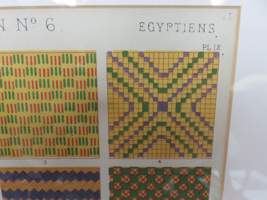 Egyptian Decorative Patterns Print