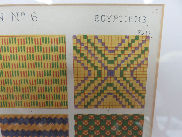 Egyptian Decorative Patterns Print