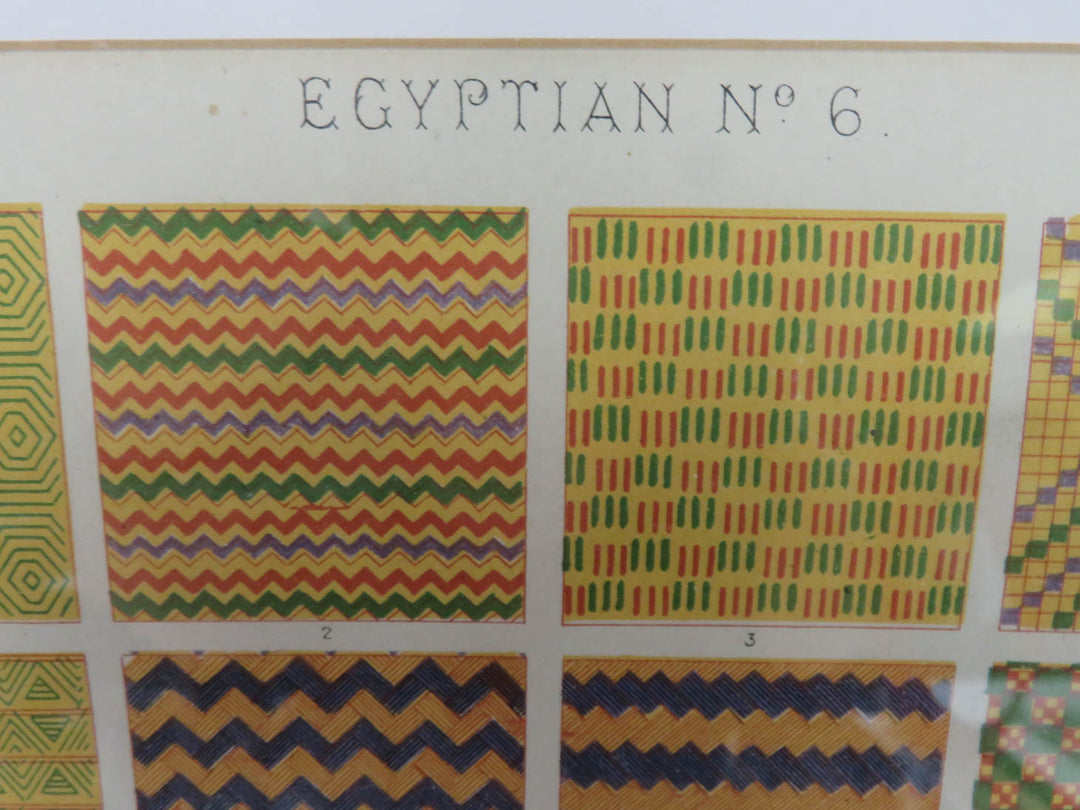 Egyptian Decorative Patterns Print