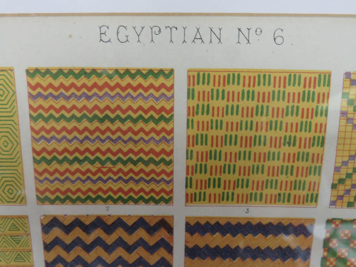 Egyptian Decorative Patterns Print