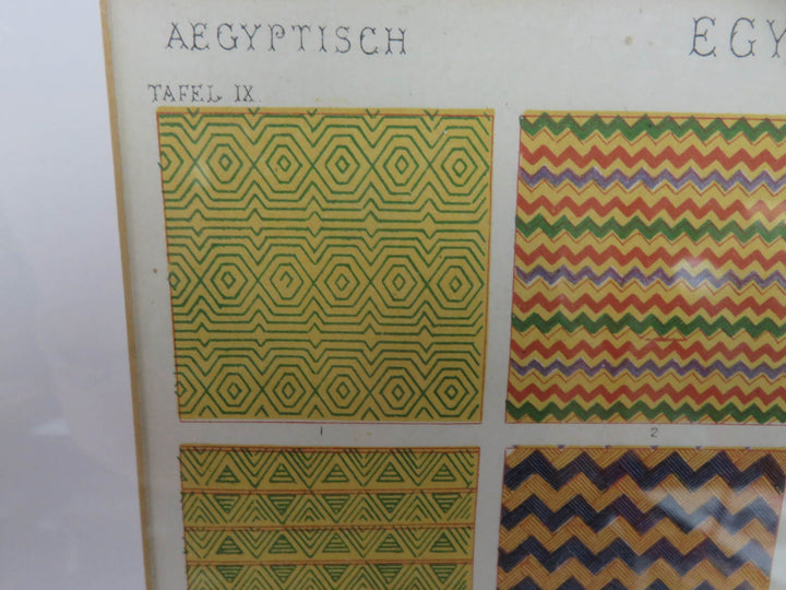 Egyptian Decorative Patterns Print