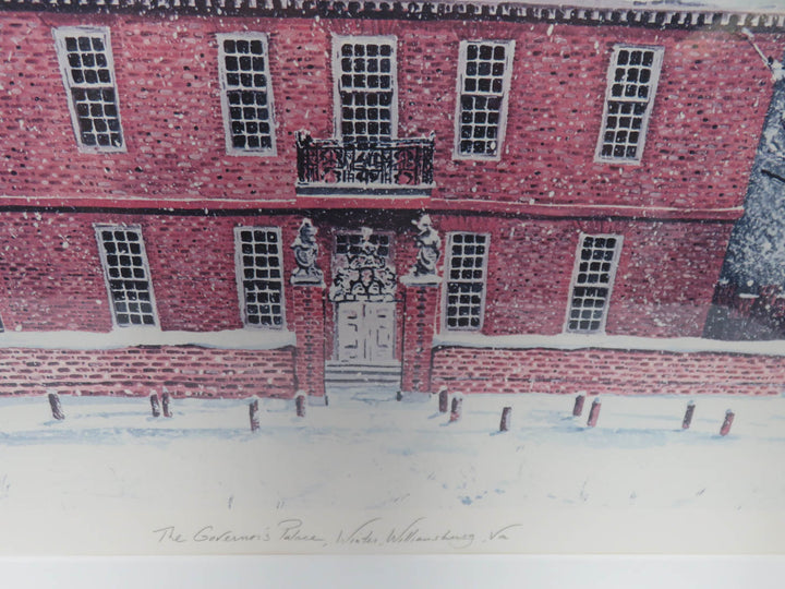 T. Coffman "The Governor's Palace" Print