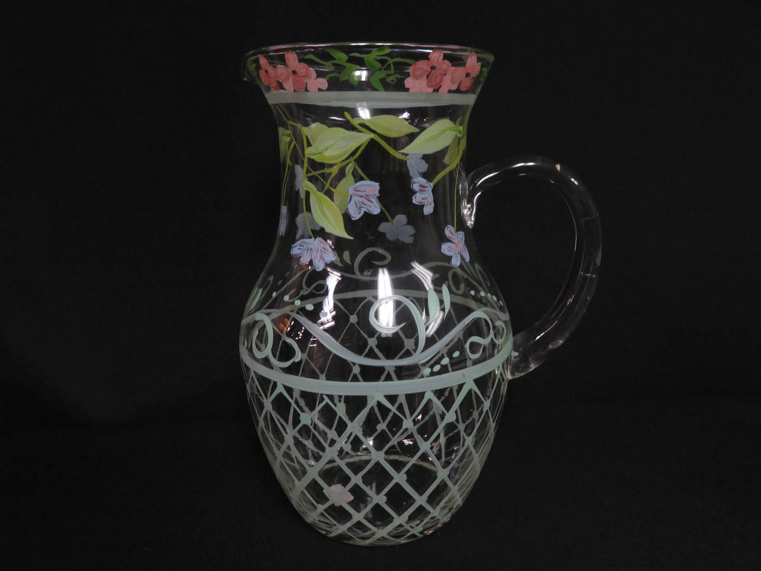 Hand Painted Pitcher