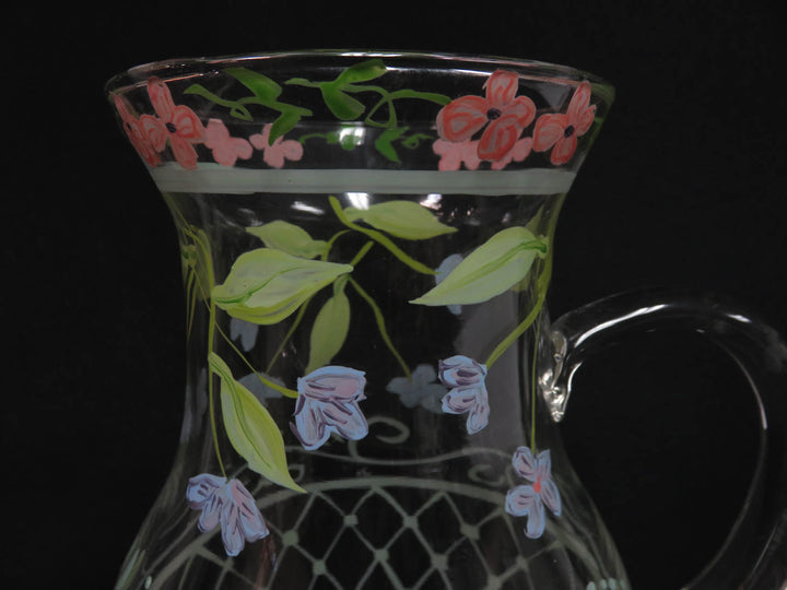 Hand Painted Pitcher