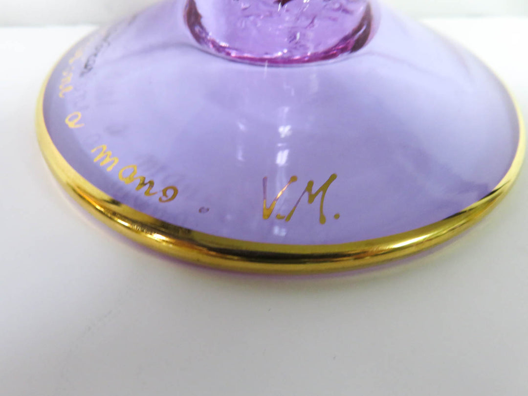 Venitian Murano Decanter & Glass Set