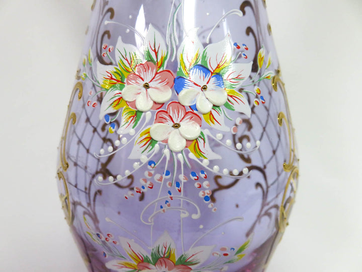 Venitian Murano Decanter & Glass Set