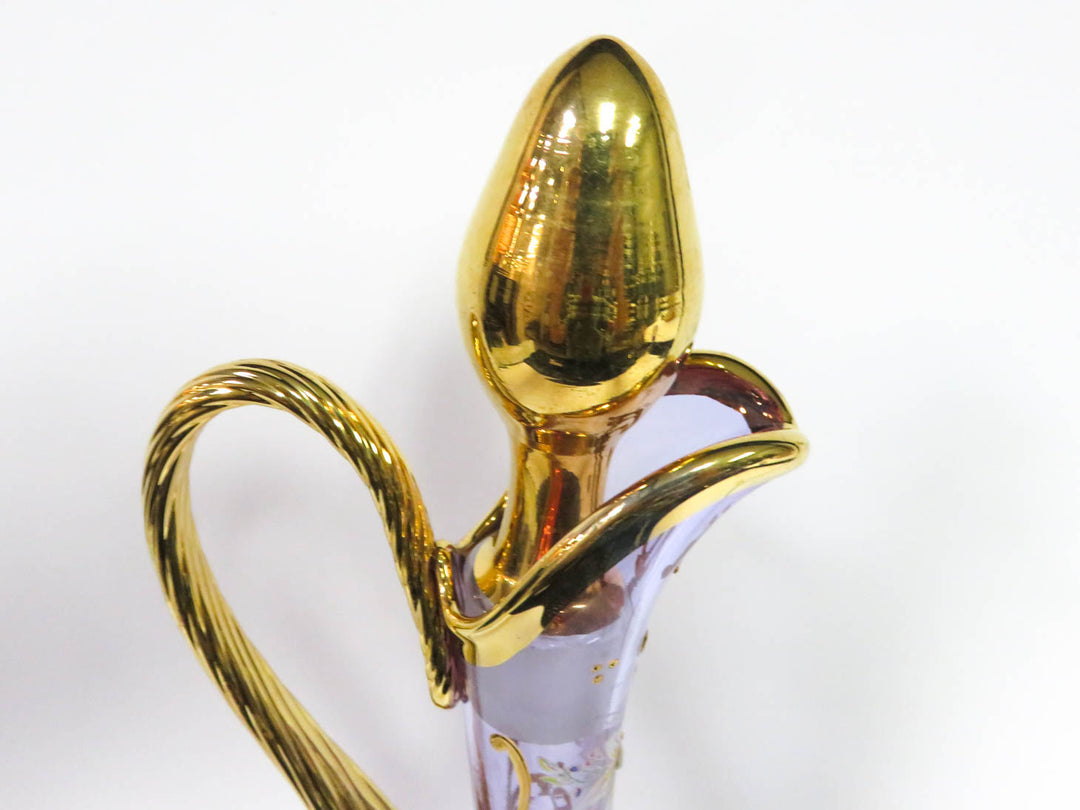 Venitian Murano Decanter & Glass Set