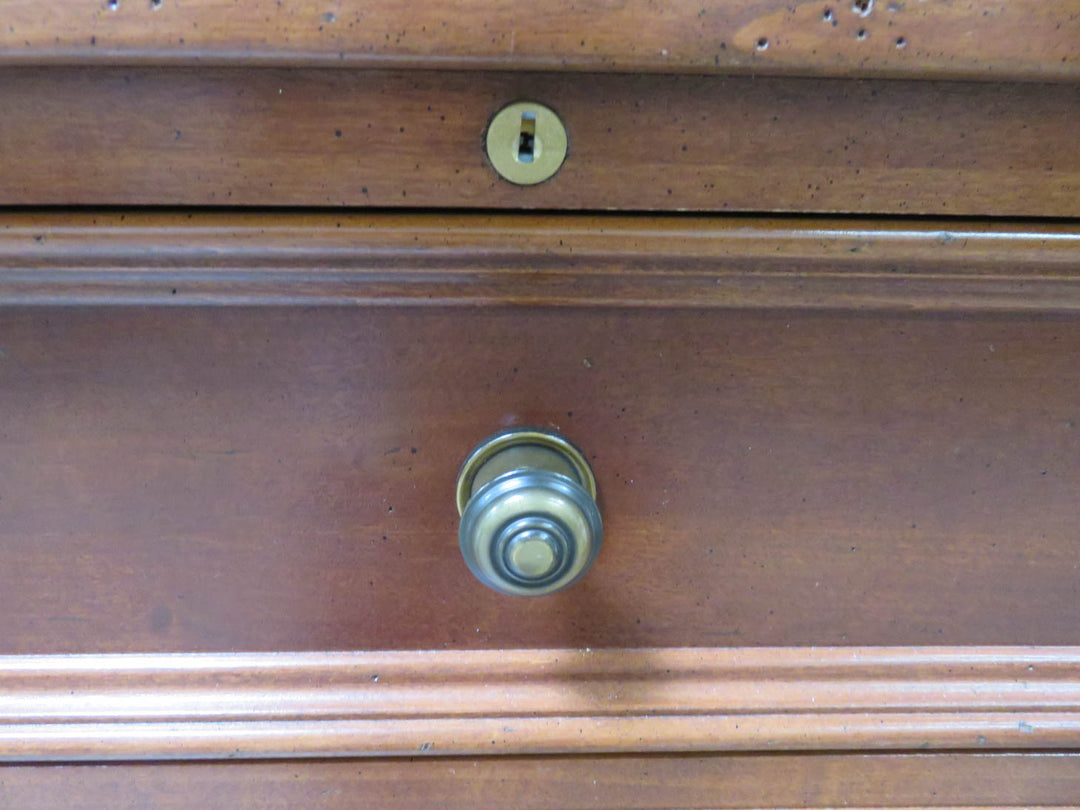 Dark Wood File Cabinet