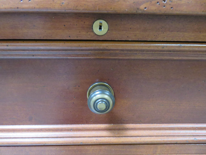 Dark Wood File Cabinet